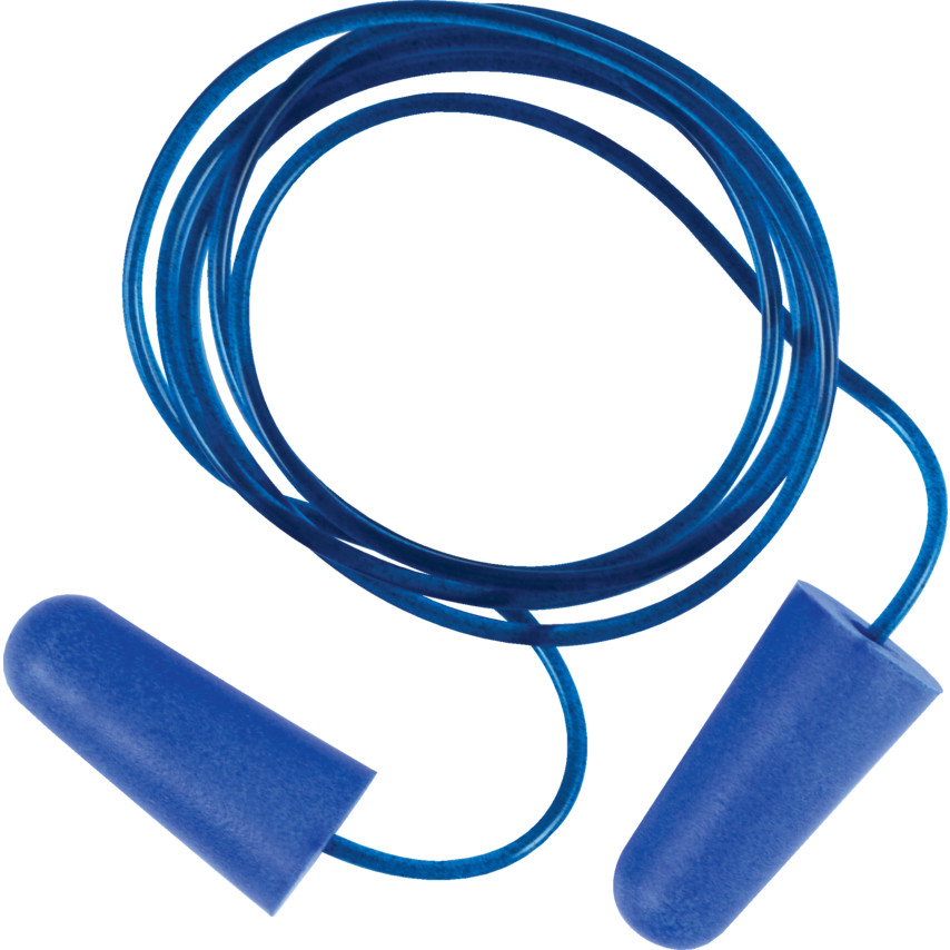 TUFFSAFE DETECTABLE EAR PLUGS 100 PAIRS 